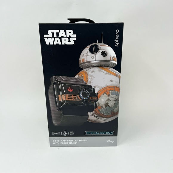 Disney Star Wars Sphero BB-8 Special Edition Droid Force Band Battle Worn - Picture 2 of 15